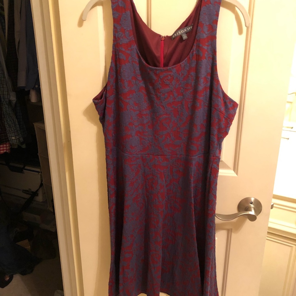 Brixton ivy lex textured knit dress. Xl